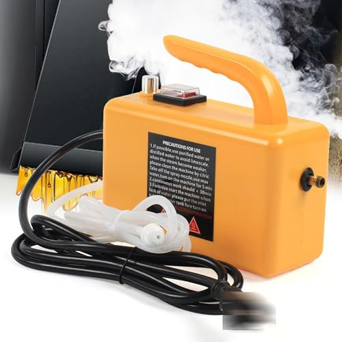 Pulitore a vapore ad alta pressione, 2600 W, pulitore a vapore ad alta temperatura, pulitore a vapore portatile per auto, cucina