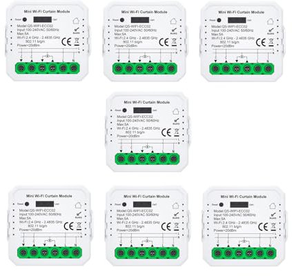 [Funzione Percentuale]Interruttore Tapparelle WiFi,Modulo Comando Smart per Tapparelle Elettriche, Controllo App Smart Life, Comando Vocale (7)