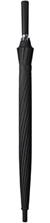 Sturmfest Regenschirm Regenschirme Regenschirm Automatisch Öffnen Manuell Schließen Langer Griff Regen Frauen Männer Golfschirm Winddichter Regenschirm Für 1-3 Personen Schirm Stark ( Color : Nero )