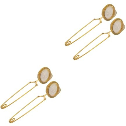 Cabilock 4 Pièces Filtre à Thé Passoire à Thé Dorée Thé Domestique Infuseur à Thé Panier Passoire à Thé Pinces En or Thé à Billes Instantanées Boule à Thé Dorée Mini Passoire à Thé