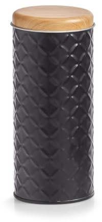 Basera Metall-Vorratsdose (Schwarz, 600 ml)