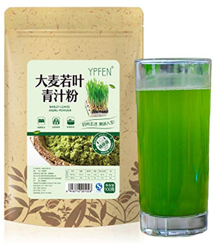 HELLOYOUNG 100g Té de hierbas de jugo de cebada verde genuino natural fresco y tierno sabor rico