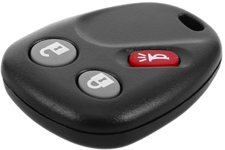 GARVALON Portachiavi Auto con Telecomando a 3 Pulsanti in Plastica Sostituzione Portachiavi con Accesso senza Chiave per Veicoli Telecomando Auto Compatibile con Funzione Keyless e
