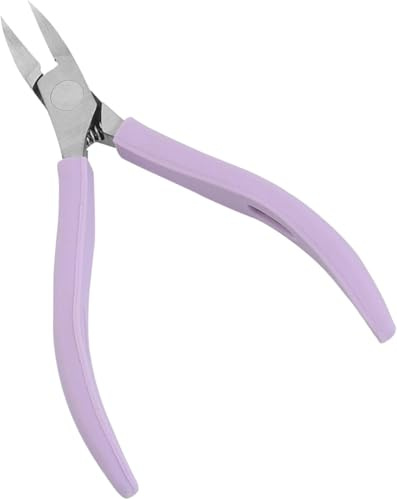 Durdiiy Cuticle Nipper Cutter, Professional Cuticle Nippers Stainless Steel Cuticle Trimmer with Silicone Handle Sharp Cuticle Cutters Remover Nail Care Tool for Manicure & Pedicure