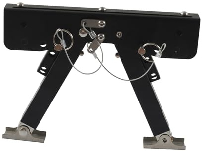 Dezzhou Stabilizzatore a gradini facile installazione pieghevole per camper 2,8-11,3 pollici perno a sgancio rapido regolabile