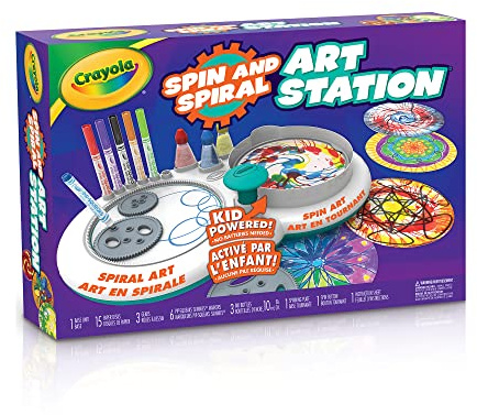 CRAYOLA Spin & Spiral Art Station