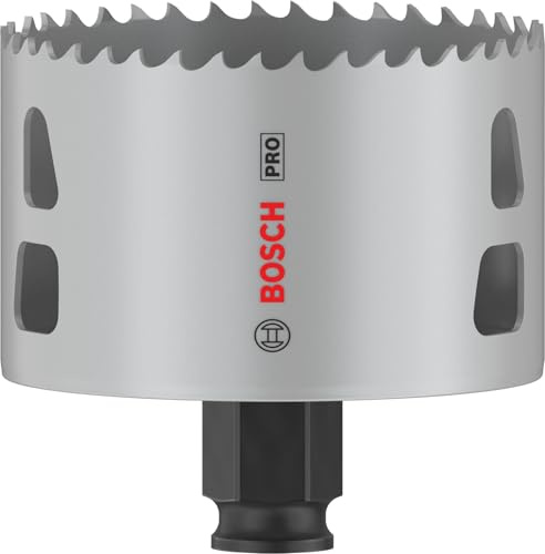 Bosch 1x PRO Multi Material Power Change Plus Hole Saw (for Softwood, Drywall, Ø 76 mm, Professional Accessory Rotary Drill/Drivers)