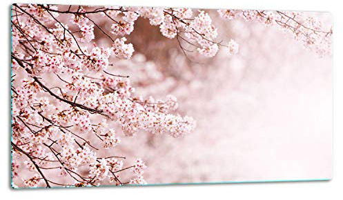 TMK ArtDeko – Schneidebrett Glas – Glasschneidebrett für die Küche 52x30 cm – Robust, Hygienisch & Rutschfest – Glas Schneidebrett – Zusätzliche Arbeitsfläche – Vielseitige Nutzung