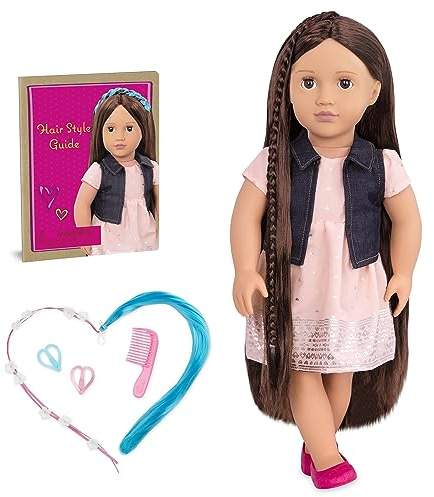 Our Generation - Frisier Puppe Kaelyn brünett 46 cm, Mehrfarbig