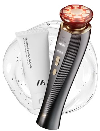 INIA FLARE Dispositivo Facial de Microcorriente con Luz Roja