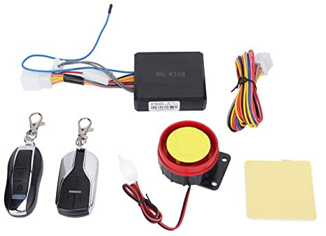 Kit antifurto per moto, sistema di allarme unidirezionale, impermeabile, universale, 12 V