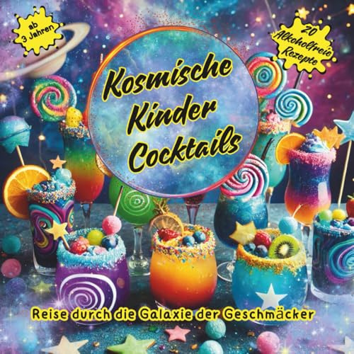 Kosmische Kinder Cocktails: 20 Alkoholfreie Rezepte für Kinder, Saftrezepte, Kindergeburtstag, Drinks, Sommer Getränke, Getränke für Kinder, ... Alkoholfreie Rezepte zum selber mixen)