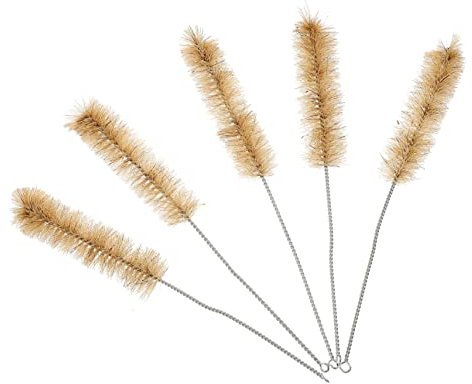 CALLARON 2 Series Cepillo para Tubos De Ensayo Cepillo para Limpiar Tubos Limpiador De Botellas Removedor De Limpiador De Laboratorios para os 10 Piezas*2