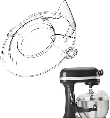 Ausgießerschutz für Kitchen Aid Standmixer (4,5-5 QT Edelstahlschüsselheber) - Spritzschutz & Schüsselschutz, unverzichtbares KitchenAid Mixer-Zubehör