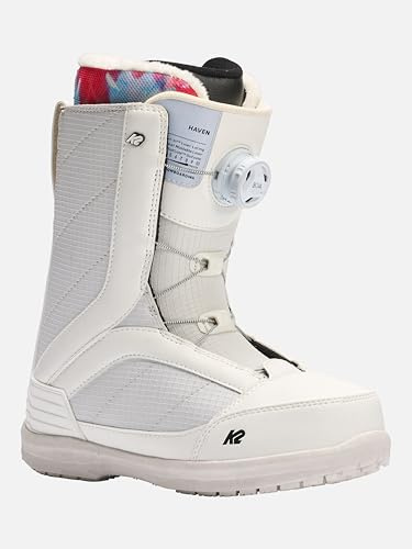 K2 Haven Women's Snowboard Boots, White, 8.5
