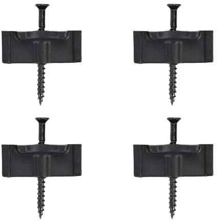 Mumusuki Kit de Sujeción para Terraza Compuesta con Tornillos de Acero Inoxidable para una Fácil Instalación de Clips Ocultos para Terraza de 50 Pies Cuadrados