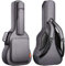 CAHAYA Borsa Chitarra Imbottita 18mm Custodia per Chitarra Acustica e Classica [Ultima Versione Rinforzata] con 5 Tasche Portaoggetti