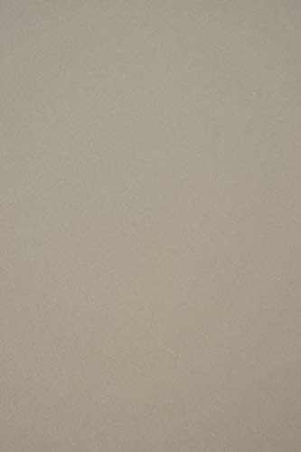 Netuno 10x Recyclingkarton Grau DIN A4 21x29,7 cm matt recycelt bedruckbar | 360g Materica Clay · matter graufarbener Karton, mit Baumwollfasern für Karten, Einladungen, Verpackungen & Etiketten