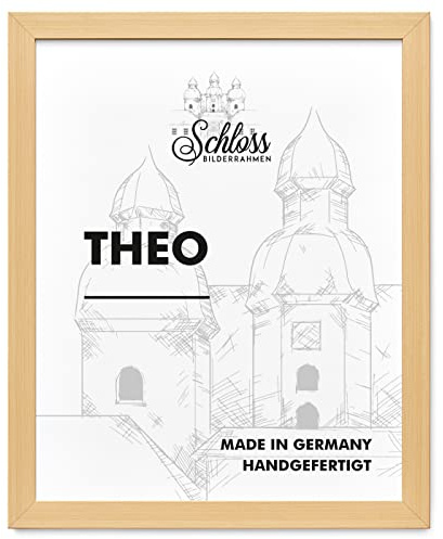 Schloss BILDERRAHMEN Theo 84x119 cm DIN A0, Dekor Ahorn