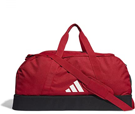 adidas Unisex - Adulto Tiro League Duffel Bag, Team Power Red 2 / Black/White, L