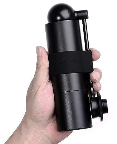 Normcore Manual Coffee Grinders V3 - Manual Coffee Grinder Made of Stainless Steel Conical Grinder Grinder - Continuous Grinding Level Adjustment - Espresso Grinder