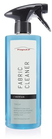Topaz Car Fabric Cleaner, Upholstery Cleaner & Carpet Cleaner Solution, Car Interior & Seat Cleaner, Break Down Grime, Car Stain Remover (500 ml, 1L, 5L) - 500ml