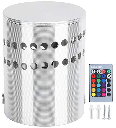 YWBL-WH Deckenleuchte, Spiralförmige LED-Wandleuchte, 3 W, Aluminium-Wandleuchte, Deckenleuchte, Bunte RGB-Spiralloch-Wandleuchte, LED-Deckenleuchte, Innenwand, Wandleuchte