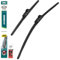 HEYNER® Scheibenwischer Set passend für BMW X1 (11.2009-06.2015) HYBRID Flachbalkenwischer Frontscheibenwischer