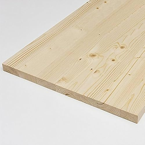 Pannello/Tavola lamellare abete mm 18 - (1 pz.) varie misure (non verniciato, cm. 100 x 50)