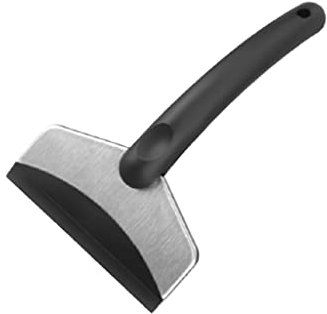 JOCHEN Pala de Nieve portátil, Pala multifunción para Quitar Nieve del Coche con Agarre cómodo, Cepillo para Quitar Nieve para descongelar (Color: Corto)