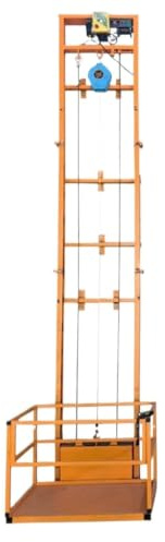 Montacargas Elevador doméstico, carga pequeña, plataforma elevadora, almacén, edificio de fábrica Plataforma elevadora de materiales(Medio)