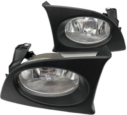 Hgkqbomb Luz Niebla Faros Antiniebla Delanteros Izquierdo/derecho Para FIT Para JAZZ Para GD1 Para GD3 2005 2006 2007 2008 Luces Antiniebla Coche(Left Side 1PCS)