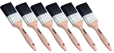 6 Stück STORCH Flach-Pinsel ClassicTOP mix 30mm