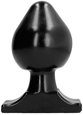 All Black mega dicker Analdildo/Analplug - Plug 19 cm Länge - Schwarz 11 Inch