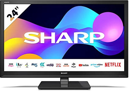 SHARP 24EE3K 24 inch Smart LED TV HD Ready Freeview Play