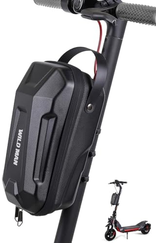 VERTAST Sac de Trotinette Électrique étanche EVA 2L/3L/4L, Sacoche Guidon pour Scooter de Rangement pour e-Trottinette pour Xiaomi Mijia M365 Pro, Ninebot ES1/2/3/4, Segway, 4L