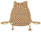 Jeesblsy Damen Handtasche Sommer Strandtasche Umhängetasche, Böhmische Retro Gewebte Schulterbeutel Geldbörse für Reisen Freizeit Urlaub, Braun