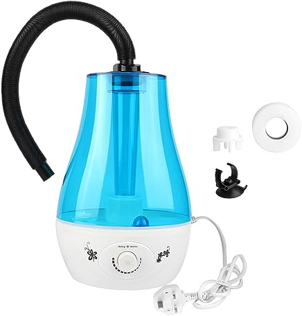 TITA-DONG 3L Large Capacity Amphibians Reptile Humidifier Reptile Fogger, Ultra Silent Design Reptile Misting System Mister Terrarium Humidifier for Snake, Lizard, Tortoise, Frog(UK Plug)