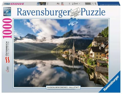 Ravensburger Puzzle 17593 17593-Sagenumwobenes Hallstatt-1000 Teile Puzzle für Erwachsene ab 14 Jahren
