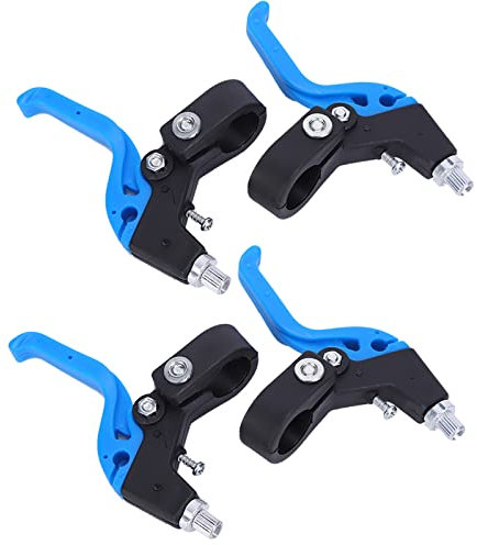 Fahrradbremshebel Ergonomischer Verstellbarer Griff für 22,2 Mm 0,9 Zoll Lenkerdurchmesser Schwarz Grün Fahrradbremsen Teile Outdoor Fahrrad (Schwarz Blau)