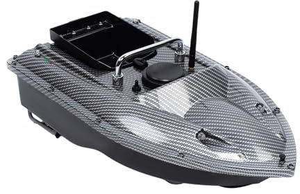 CLEADONG Ferngesteuertes Boot, Smart RC Wireless Köder Boot, 500M Fischerköderboot mit Fernsteuerung Angelköderboot 1.5KG Beladung Futterboot