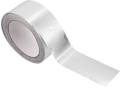 jojofuny Aluminiumfolienband Zur Reparatur Isoliert Rohrleitungen Und Geräte Hitzebeständiges Thermoband Für Effiziente Wärmedämmung Und Auslaufsichere Abdichtung