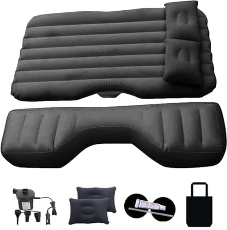 Matelas de siège arrière de voiture – Matelas de camping pour lit de voiture, matelas gonflable pour voiture | Lit pneumatique de Camping, lit de voyage, matelas de voyage pour voiture, canapé à Air é