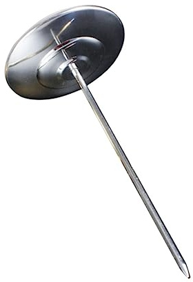 CATIEBYE Stainless Steel Menu Holder Spikes Restaurant Receipt Holder for Office and Kitchen Sturdy Bill Fork for Check and Invoice Organization