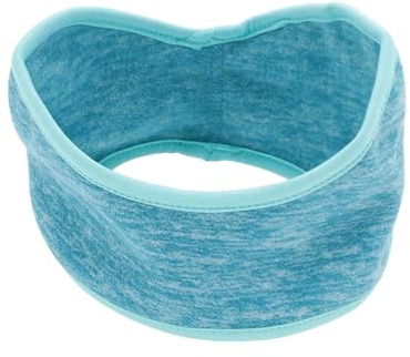 BULLSPANN Winter Warm Stirnband Grüner See 1 Stück Für Kälte Winddicht | Verstellbares Ohrenwärmer, Weiches Polar Fleece, Mit Aufkleber, Polyester, 26cmx12cm, Outdoor-Aktivitäten, Atmungsaktiv