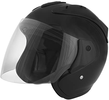 STORMER Casque Jet Sun Evo Taille Noir verni, Taille L