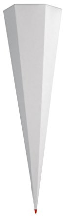 Roth Schultüte Rohling ohne Verschluss 85 cm eckig mit Roth Spitze
