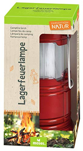 moses Expedition Natur Lampada da Campeggio, Gioventù Unisex, Colore: Rosso, S