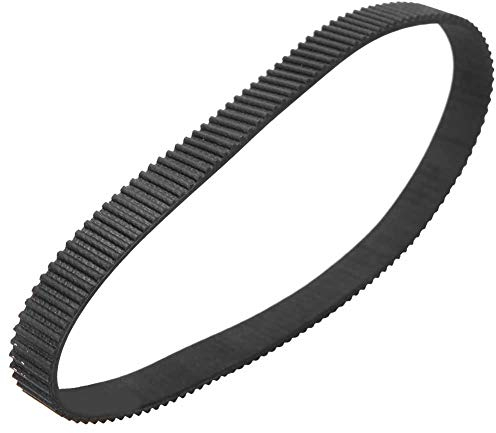 Vbestlife Gummiband, Gummi-Antriebsriemen Zubehör für kleine Elektroroller Motor Schwarz