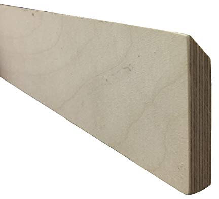 Keilleisten French Cleat Stärke 15mm Längen wählbar 10cm bis 120cm (60cm)